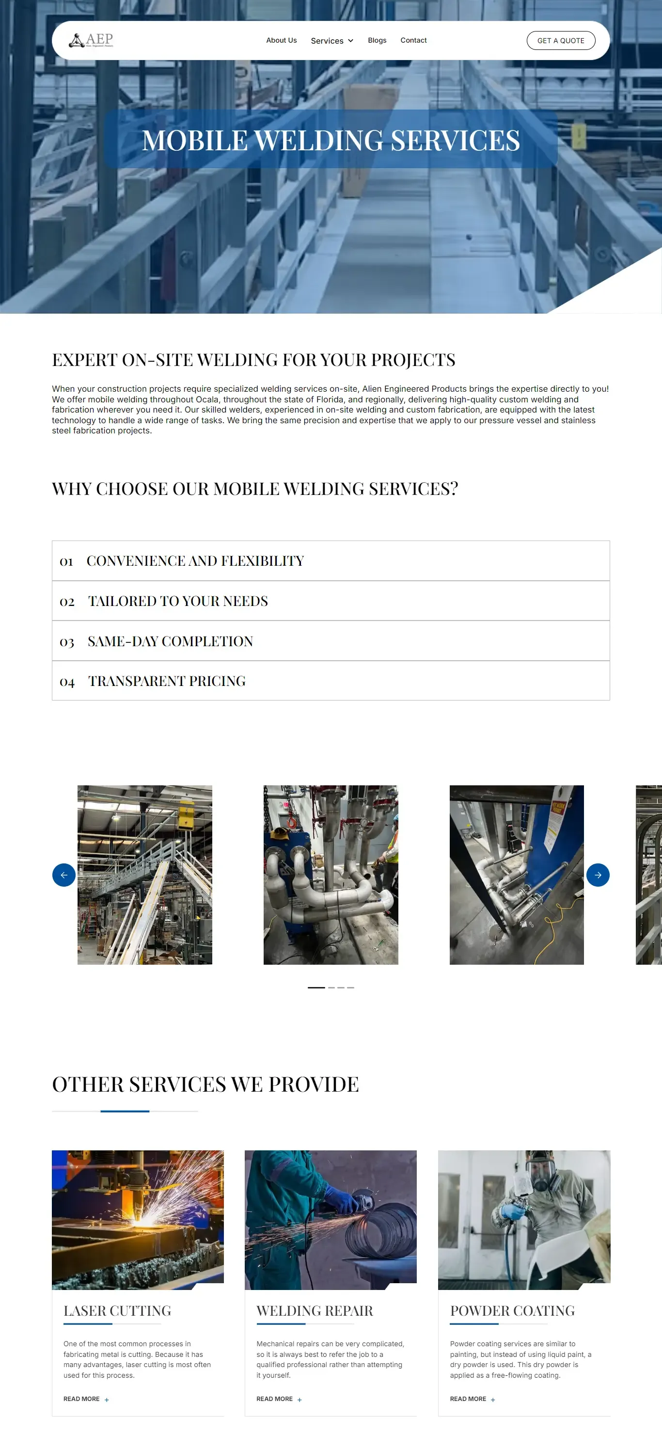 Align engineered products